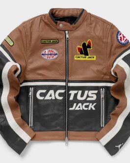 Cactus Air Jordan Leather Jacket