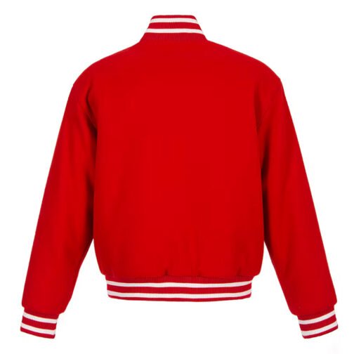 Calgary Flames Red Domestic Varsity Jacket - Image 2