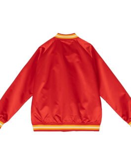 Calgary Flames Red Lightweight Satin Jacket