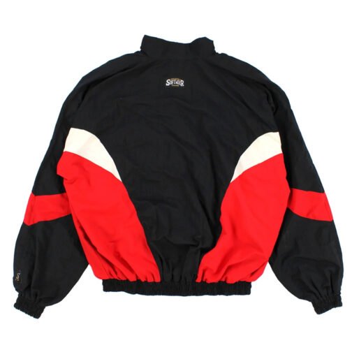 Calgary Stampeders 90’s Black and Red Jacket - Image 2