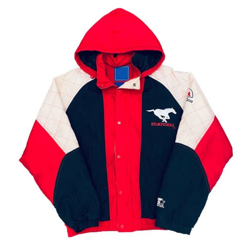Body Check Calgary Stampeders Hoodie Jacket - Image 2