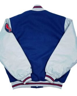 California Angels Blue and Gray Varsity Jacket
