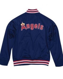 MLB California Angels Blue Track Jacket