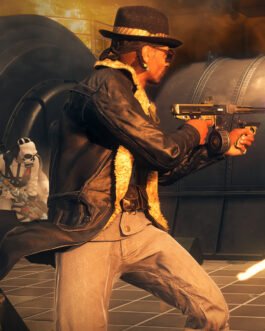Snoop Dogg Call of Duty Leather Coat