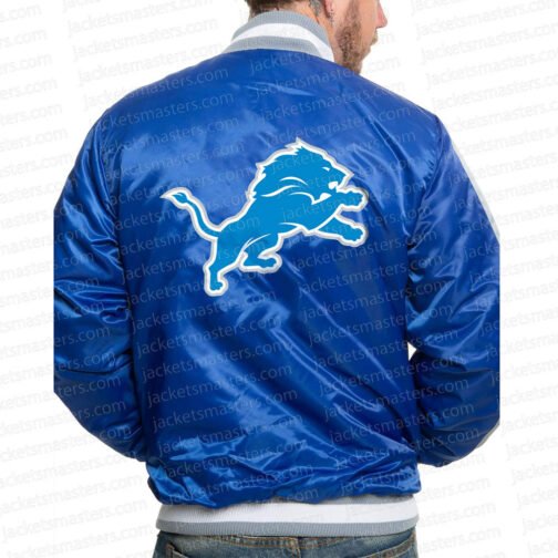 Calvin Johnson Detroit Lions Jacket - Image 3