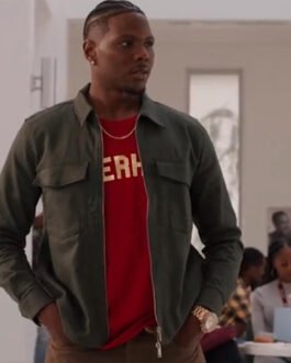 All American Homecoming Mitchell Edwards Green Jacket