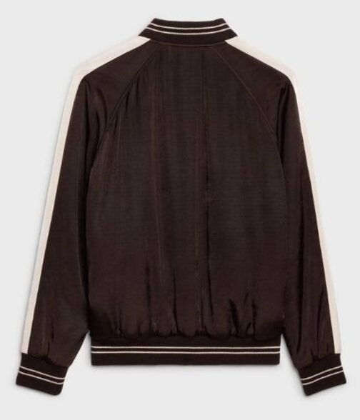 Bam Bam Camila Cabello Letterman Black Jacket - Image 3