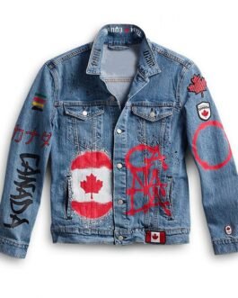 Denim Olympic 2021 Canada Team Jacket