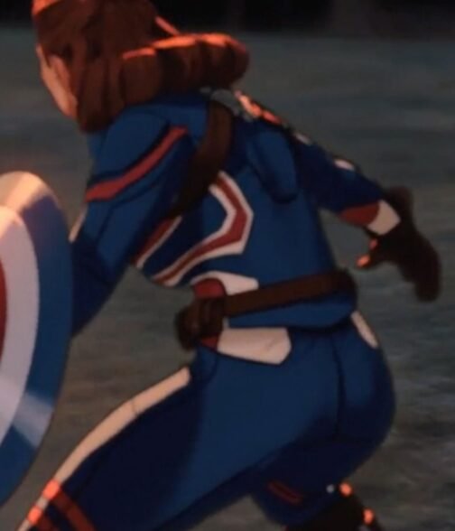 Captain Peggy Carter What If Leather Jacket - Image 6