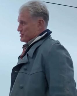 Dolph Lundgren Operation Seawolf Cotton Gray Jacket