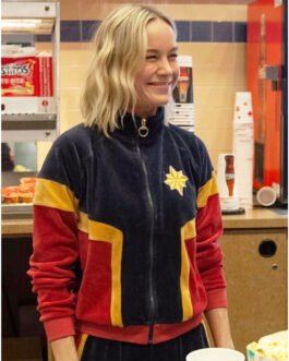 Captain Marvel Brie Larson Theater Jacket