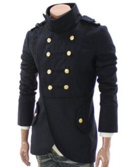 Captains Casual Double Breasted Half Coat