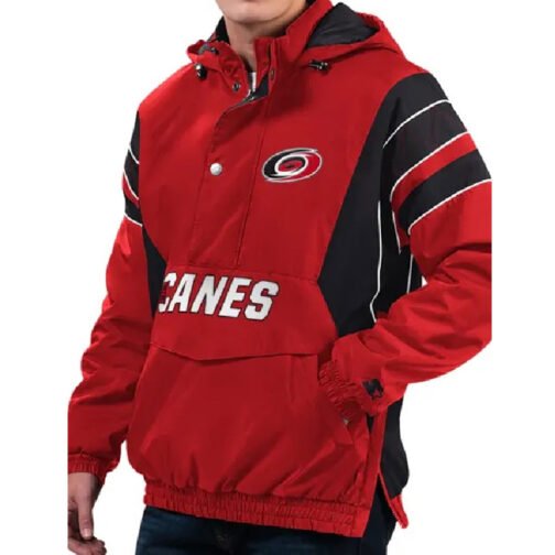 Carolina Hurricanes Red Pullover Jacket
