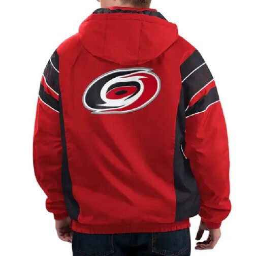 Carolina Hurricanes Red Pullover Jacket - Image 2