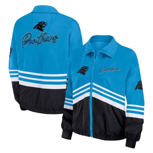 Carolina Panthers Throwback Windbreaker Jacket - Image 3