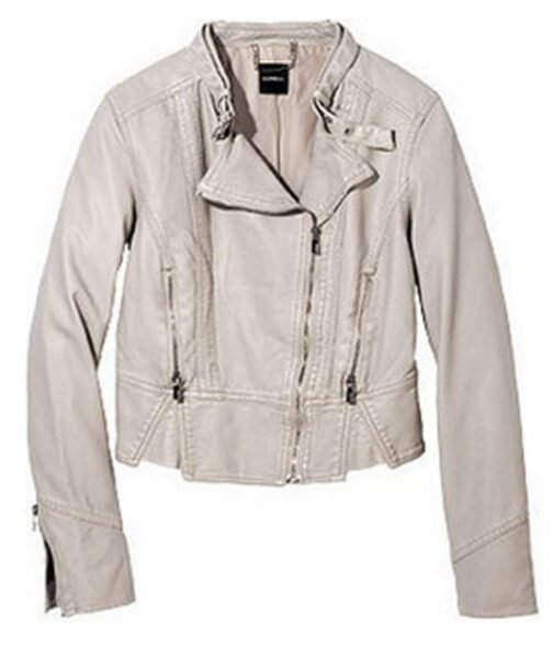 The Vampire Diaries Season 2 Candice King Leather Jacket - Image 4