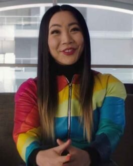 Carrie Bates The Flash Season 07 Color Block Jacket