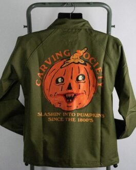Carving Society Halloween Canvas Jacket