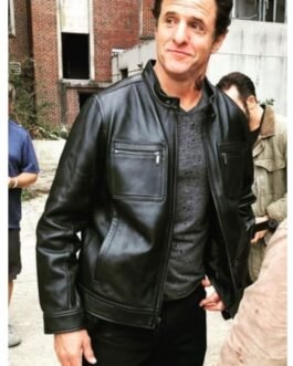 Scott Hunter Castle Falls Biker Leather Jacket