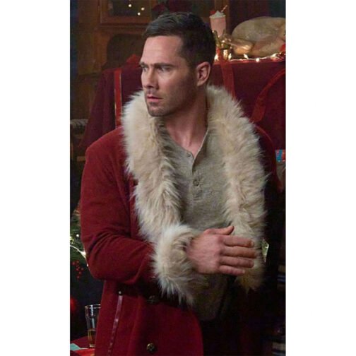 Catch Me If You Claus Luke Macfarlane Coat - Image 2
