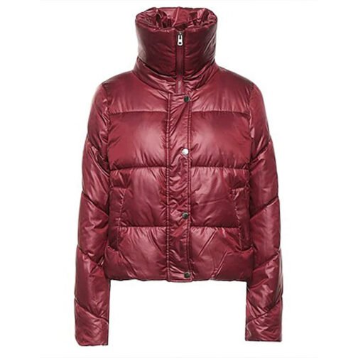 Ridley Alexandra Hannant Puffer Burgundy Jacket