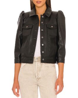 Marg Helgenberger CSI Vegas S02 Black Leather Jacket