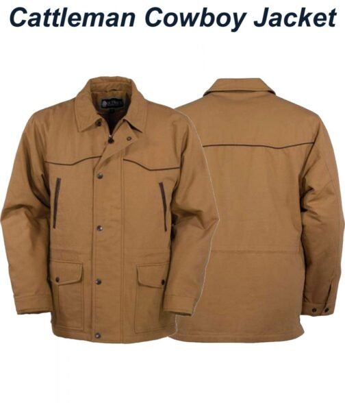 Cattleman Cowboy Jacket - Image 5