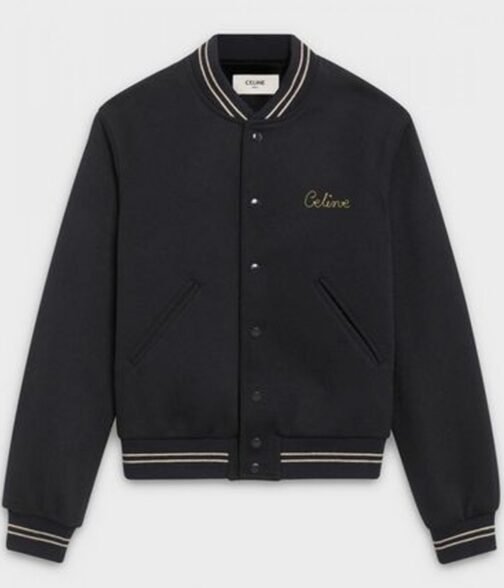 Celine Jimin Dynamite BTS Teddy Bomber Jacket - Image 2