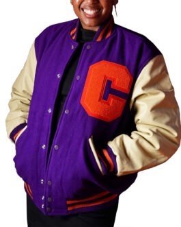 Clemson Tigers Ceremony Letterman Jacket