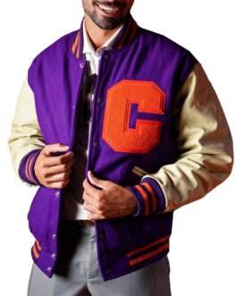 Clemson Tigers Ceremony Letterman Jacket