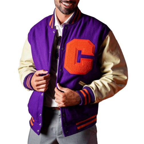 Clemson Tigers Ceremony Letterman Jacket