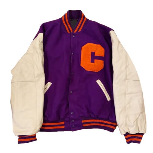 Clemson Tigers Ceremony Letterman Jacket - Image 4