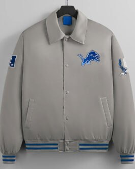 Detroit Lions Chain Bomber Jacket