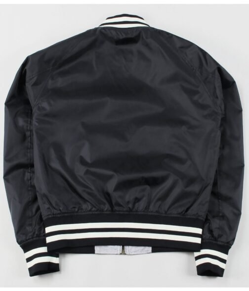 Champion Zipped Bomber Blue/Black Jacket - Image 4