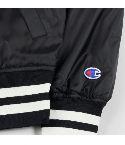 Champion Zipped Bomber Blue/Black Jacket - Image 8