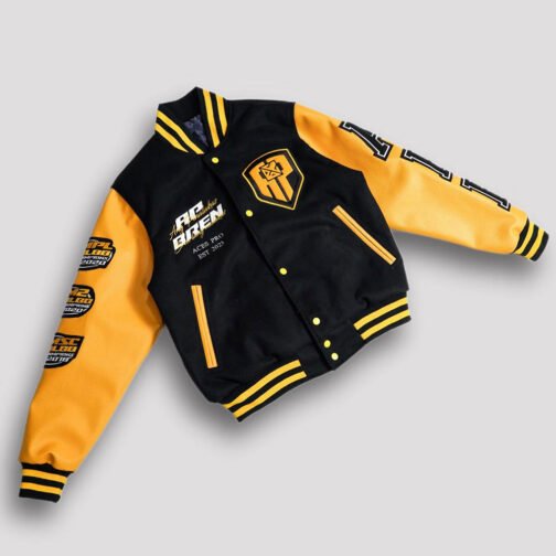 Championship Bren Esports Varsity Jacket - Image 3
