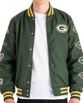 Green Bay Packers Champs Patches Jacket