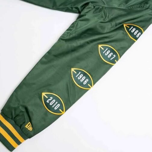 Green Bay Packers Champs Patches Jacket - Image 10