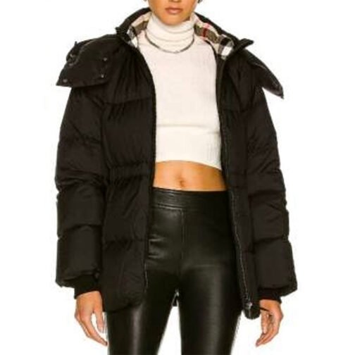 Chanel Ayan Real Housewives of Dubai Puffer Black Jacket - Image 4