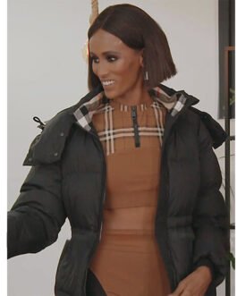 Chanel Ayan Real Housewives of Dubai Puffer Black Jacket