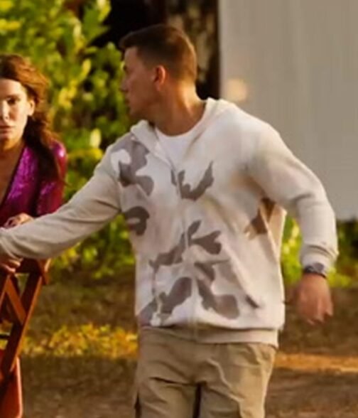 Channing Tatum The Lost City Fleece Hoodie - Image 6