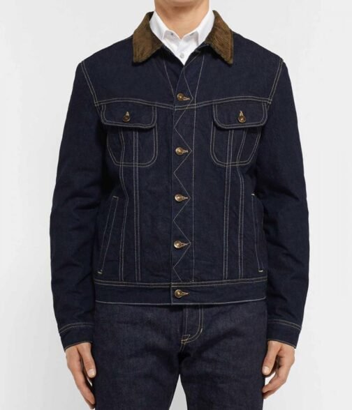 Tequila Secret Agent Kingsman The Golden Circle Denim Jacket