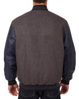 Charcoal/Navy Minnesota Twins Varsity Jacket