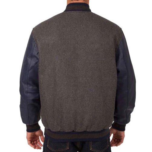 Charcoal/Navy Washington Nationals Varsity Jacket - Image 2