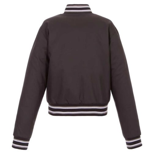 Charcoal Toronto Blue Jays Poly-Twill Jacket - Image 2