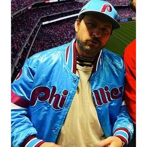 Charlie Day Philadelphia Phillies Jacket - Image 6
