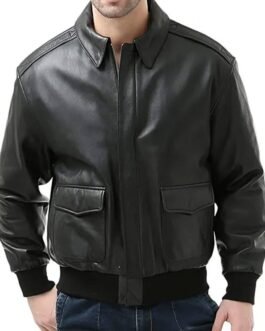 Charlie Waldo Last Looks Bomber A2 Leather Jacket