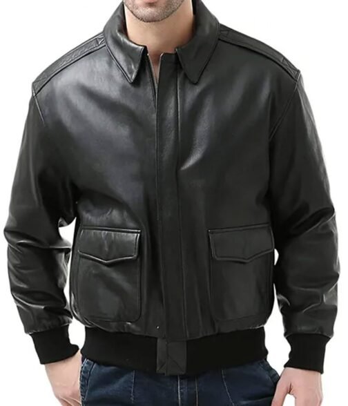 Charlie Waldo Last Looks Bomber A2 Leather Jacket