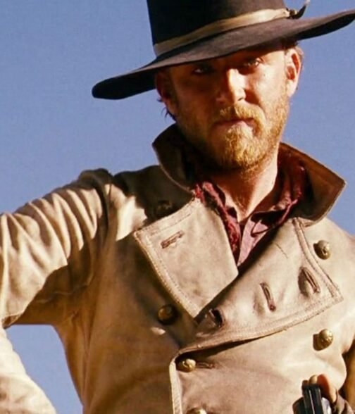 Ben Foster 3 10 To Yuma Leather Jacket - Image 9