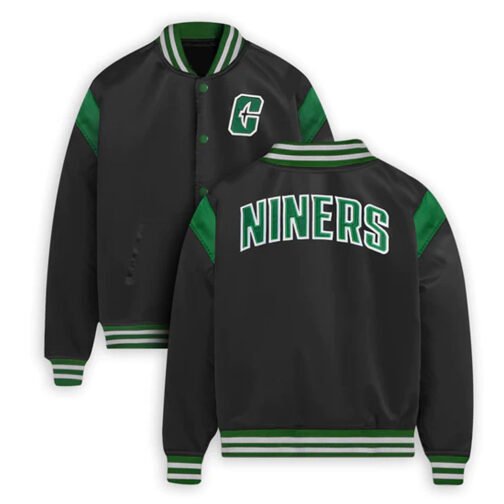 49ers Collegiate Satin Jacket - Image 7